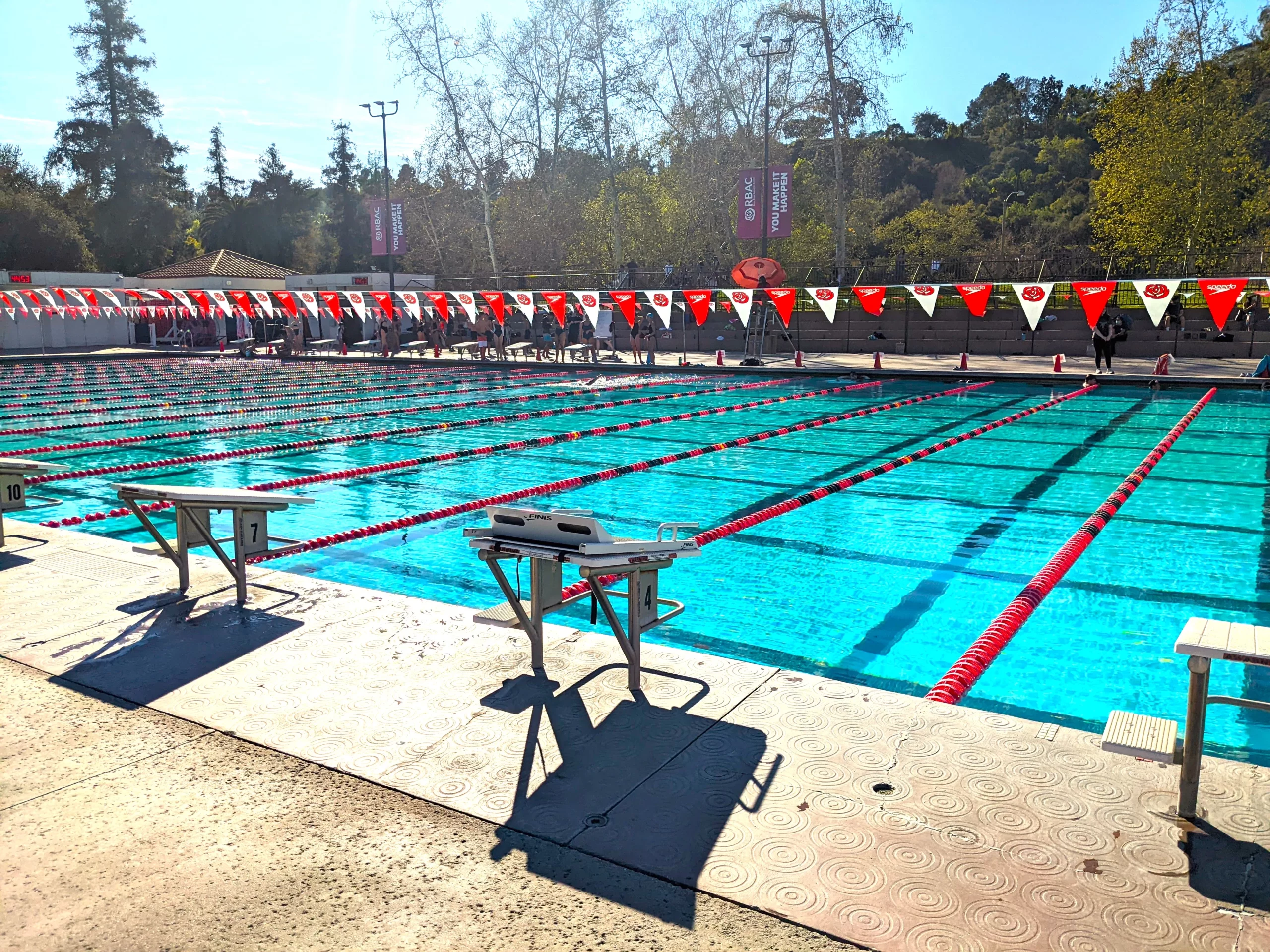 Swim at the Rose Bowl Aquatic Center
