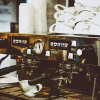 Espresso machine used at one of the best coffee shops in Pasadena